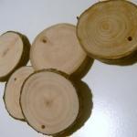 300 Assorted Blank Tree Branch Slices 1.5 -2 Inch..