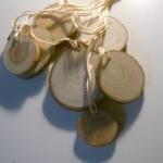 100 Wooden Price Tag Hang Tag Assorted 1 To 2 Inch